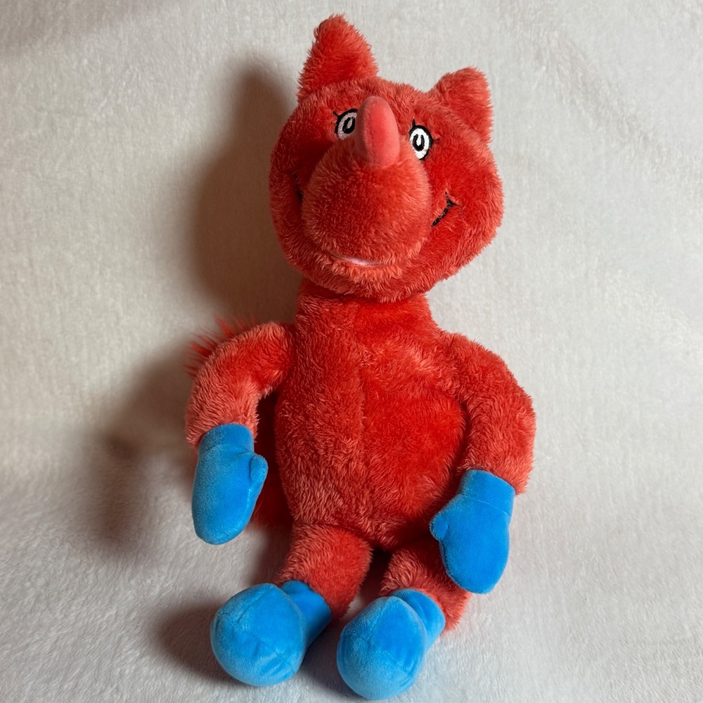 Dr. Seuss Red Fox In Socks 15"  Stuffed Animal Plush Soft Toy 2024 Kohl's Cares